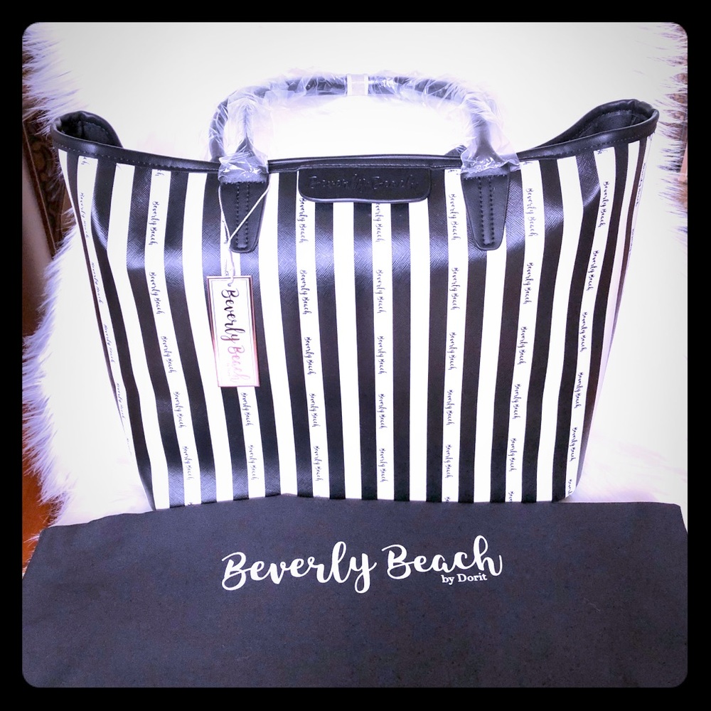 Beverly Beach Delta Tote Bag🖤NWT🤍